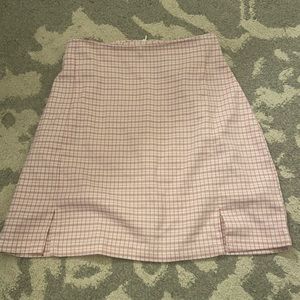 brandy melville plaid skirt